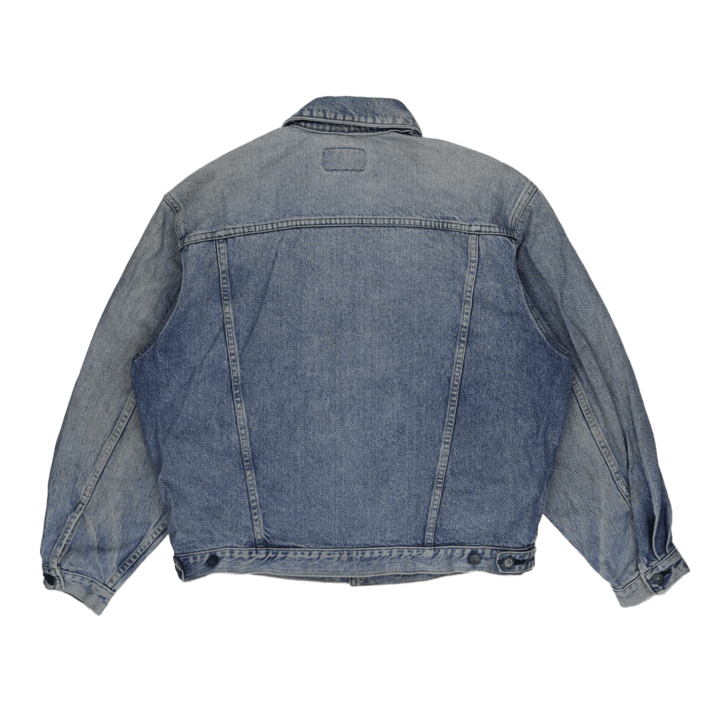 Levi's Vintage Stonewash Blue Denim Trucker Jacket Size Large
