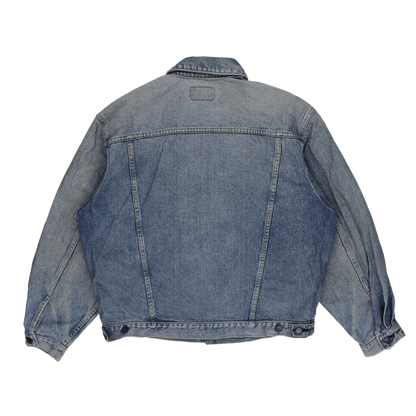 Levi's Vintage Stonewash Blue Denim Trucker Jacket Size Large