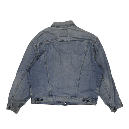 Levi's Vintage 70503 Light Blue Denim Trucker Jacket XXL Cotton