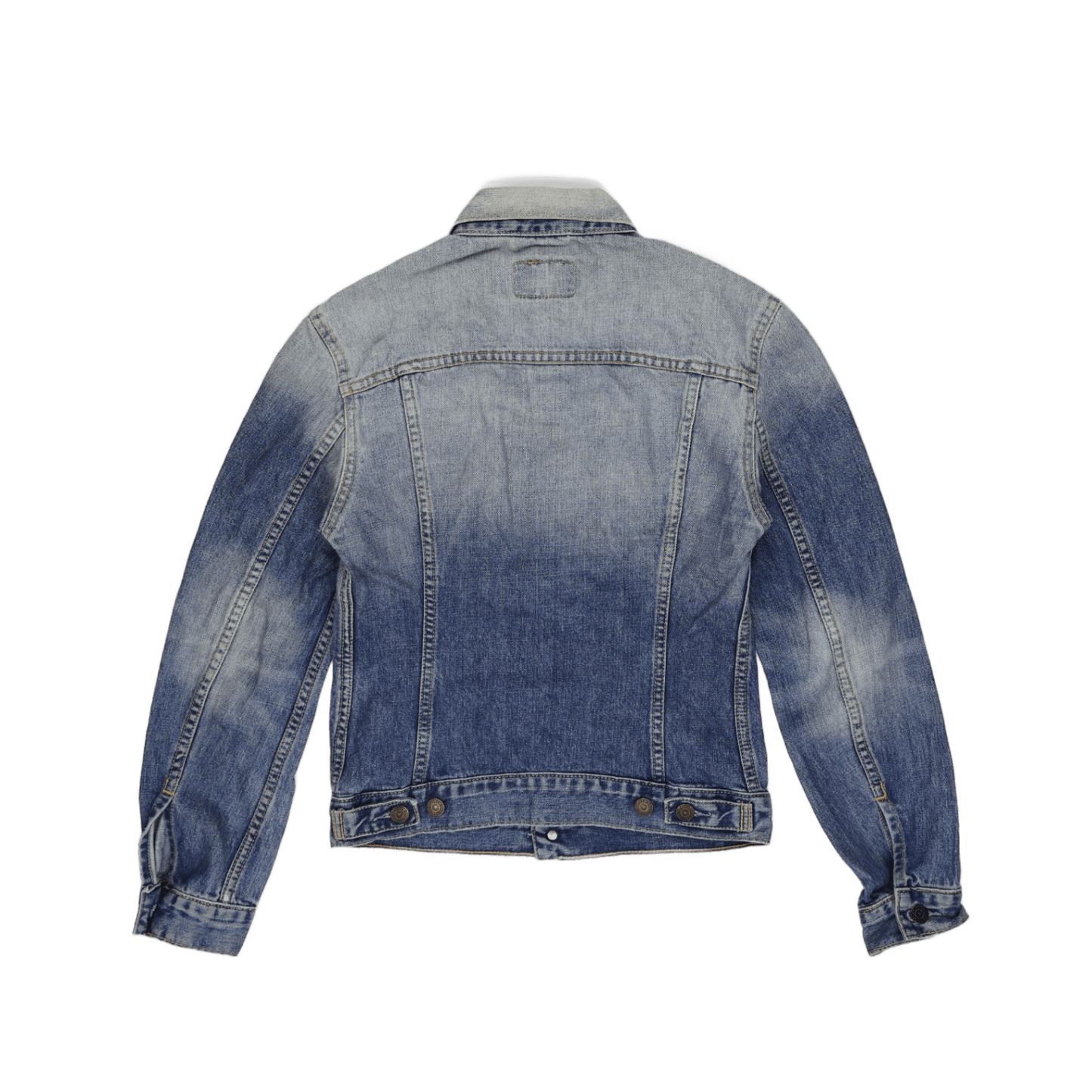 Levi's Vintage Blue Denim Trucker Jacket Women's Small Cotton