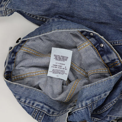 Levi's Vintage Blue Denim Trucker Jacket Women's Small Cotton