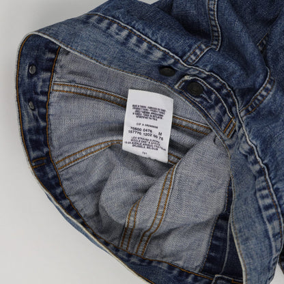 Levi's 70500 Classic Denim Jacket Medium Blue Vintage Unisex Size Medium 100 Percent Cotton Collared