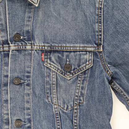 Levi's 70500 Classic Denim Jacket Medium Blue Vintage Unisex Size Medium 100 Percent Cotton Collared