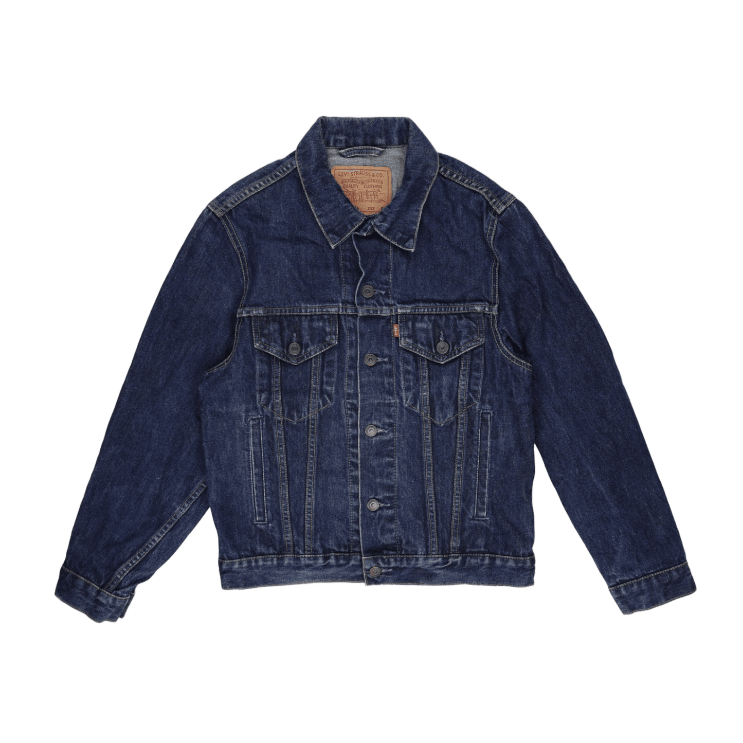 Levi's Vintage 70503 Denim Trucker Jacket Blue Small Cotton
