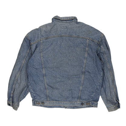 Lee Vintage Blue Denim Jacket Men's Medium Cotton Casual Collared
