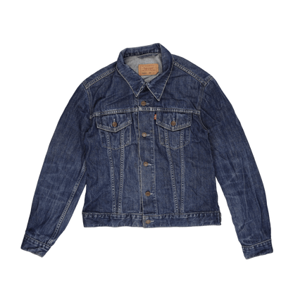 Levi's 70590 Vintage Denim Jacket Blue Large Cotton Denim Collared