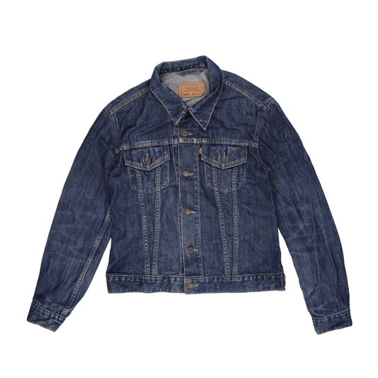 Levi's 70590 Vintage Denim Jacket Blue Large Cotton Denim Collared
