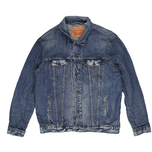 Levi's XL Vintage Trucker Jacket Blue 100% Cotton Men's Outerwear