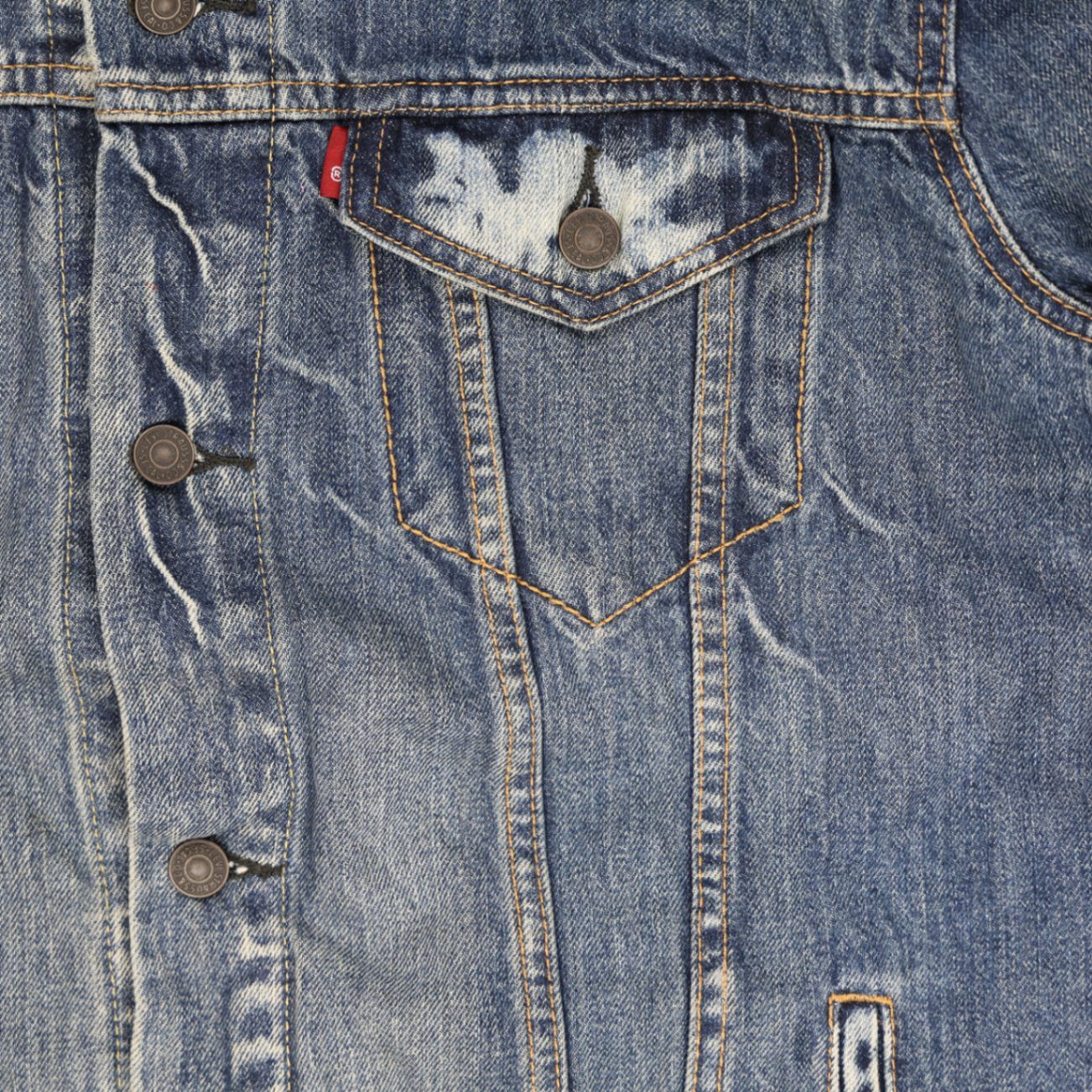 Levi's XL Vintage Trucker Jacket Blue 100% Cotton Men's Outerwear