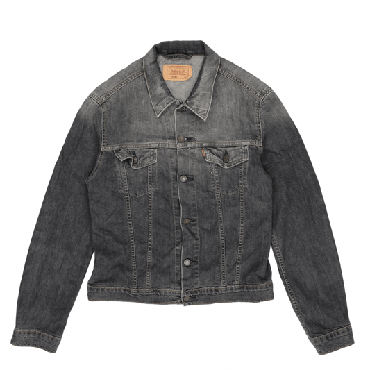 Levi's 70590 Vintage Black Denim Trucker Jacket XL Cotton