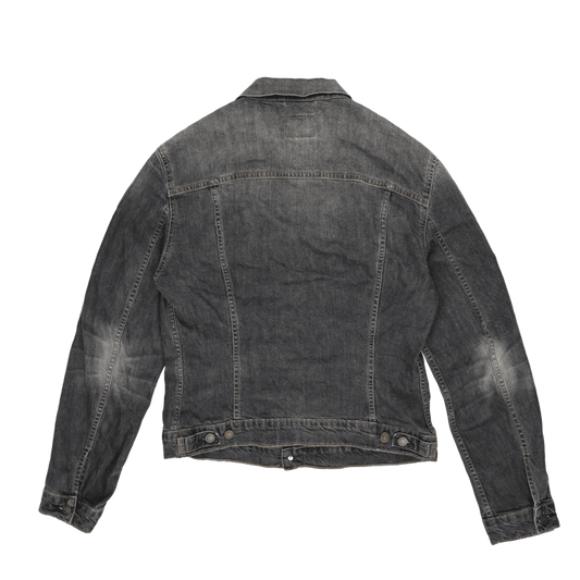 Levi's 70590 Vintage Black Denim Trucker Jacket XL Cotton