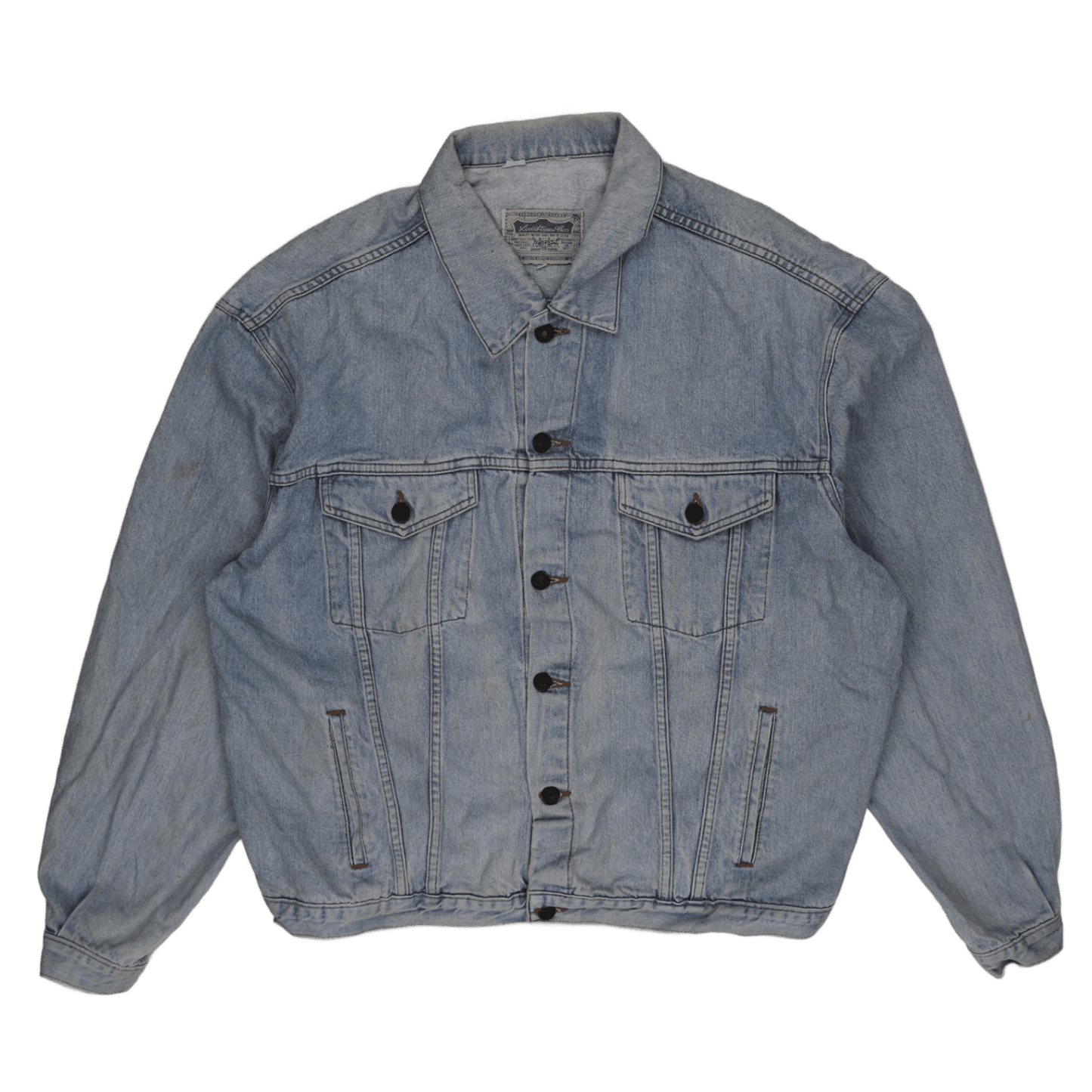 Levi's Vintage Light Blue Denim Trucker Jacket Large Cotton