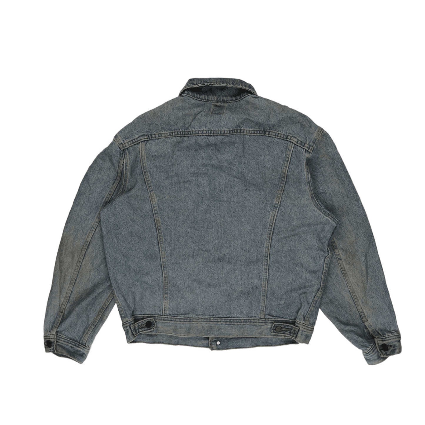 Lee Vintage Light Blue Denim Jacket Men Size Large 100 Percent Cotton Collared