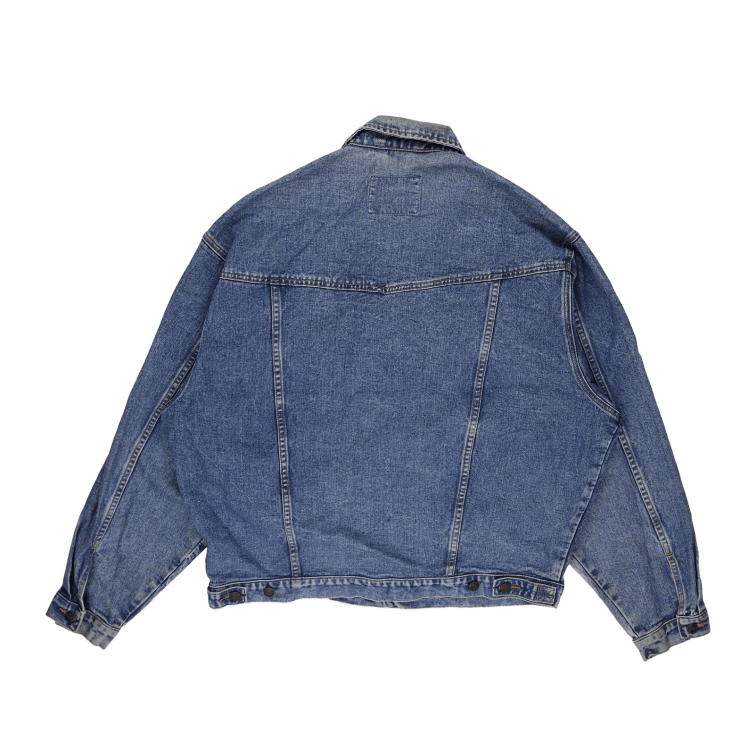 Wrangler Vintage Denim Jacket Blue XL Cotton Denim