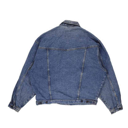 Wrangler Vintage Denim Jacket Blue XL Cotton Denim