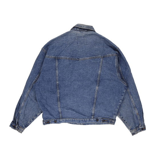 Wrangler Vintage Denim Jacket Blue XL Cotton Denim