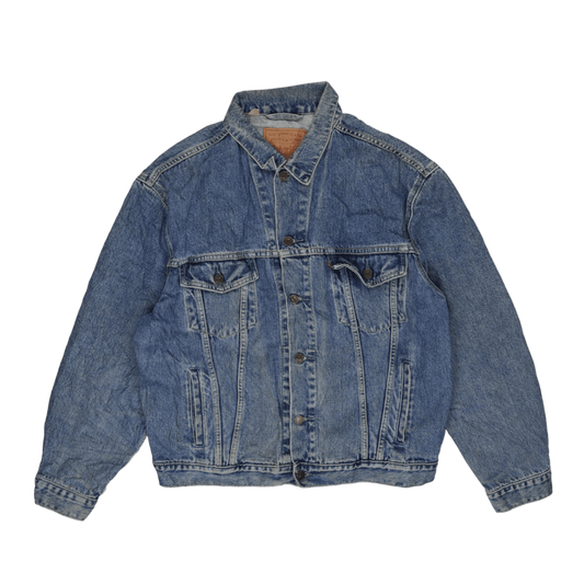 Levi's Vintage Blue Denim Trucker Jacket XL Cotton