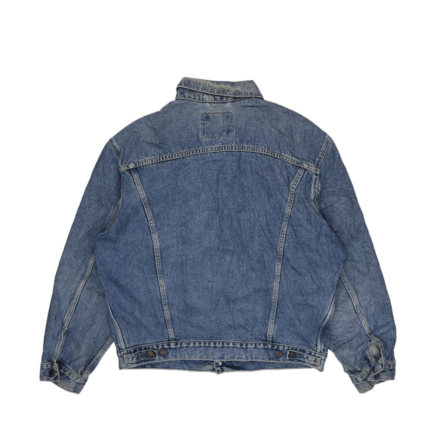Levi's Vintage Blue Denim Trucker Jacket XL Cotton