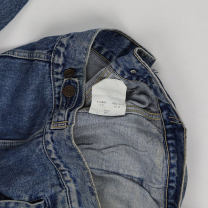 Levi's Vintage Blue Denim Trucker Jacket XL Cotton