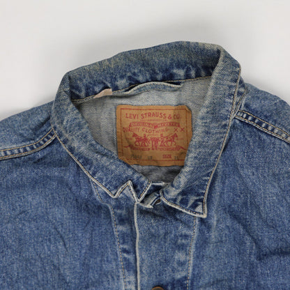 Levi's Vintage Blue Denim Trucker Jacket XL Cotton