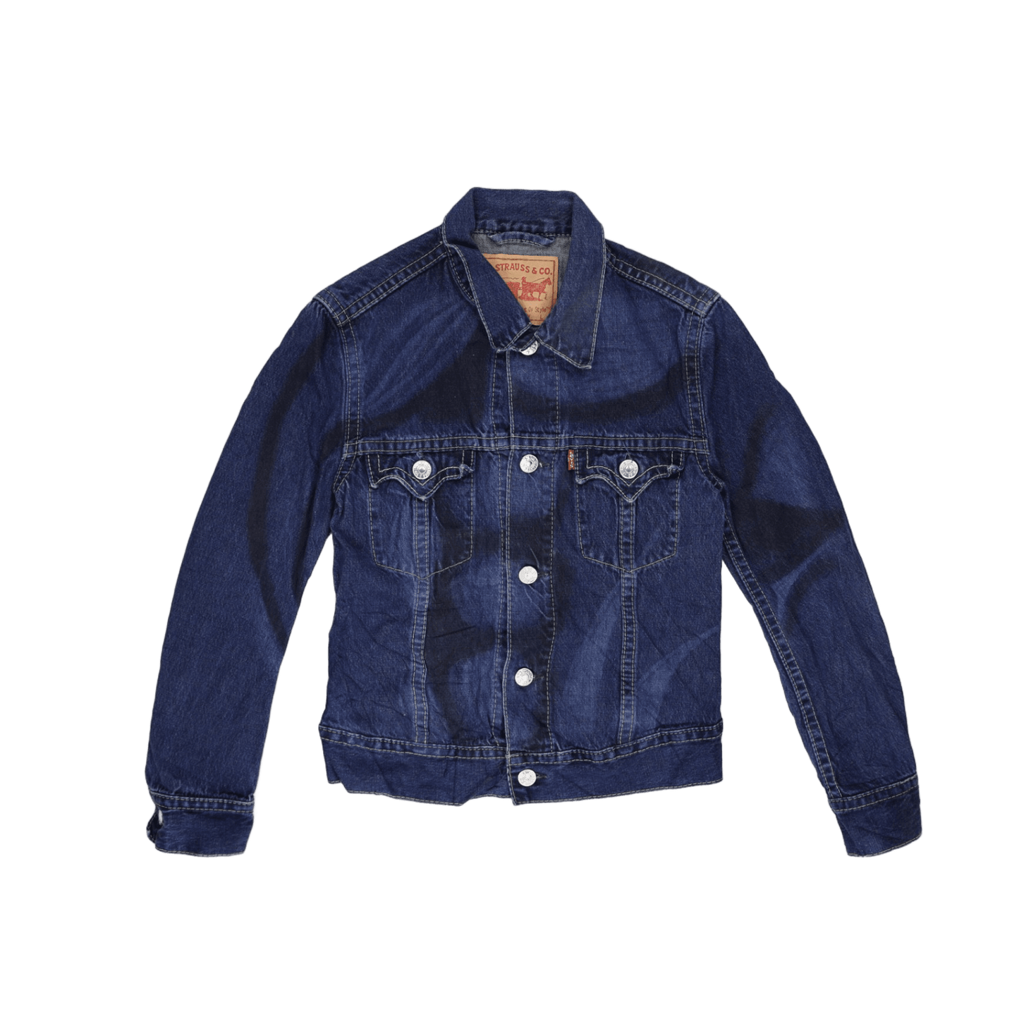 Levi's Vintage Denim Trucker Jacket Blue Medium Cotton