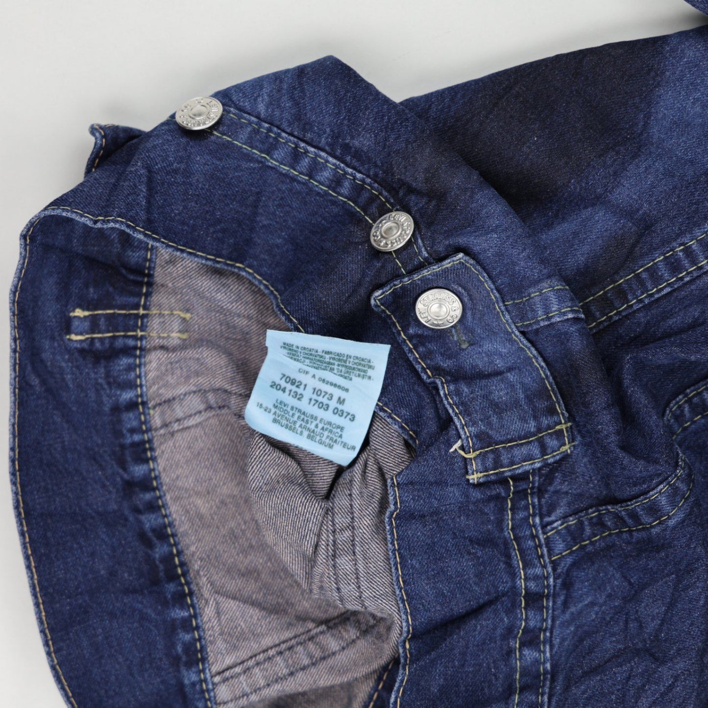 Levi's Vintage Denim Trucker Jacket Blue Medium Cotton