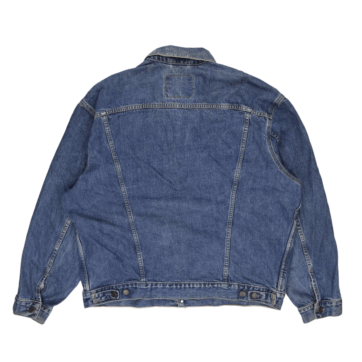 Levi's Vintage XXL Blue Denim Trucker Jacket Cotton