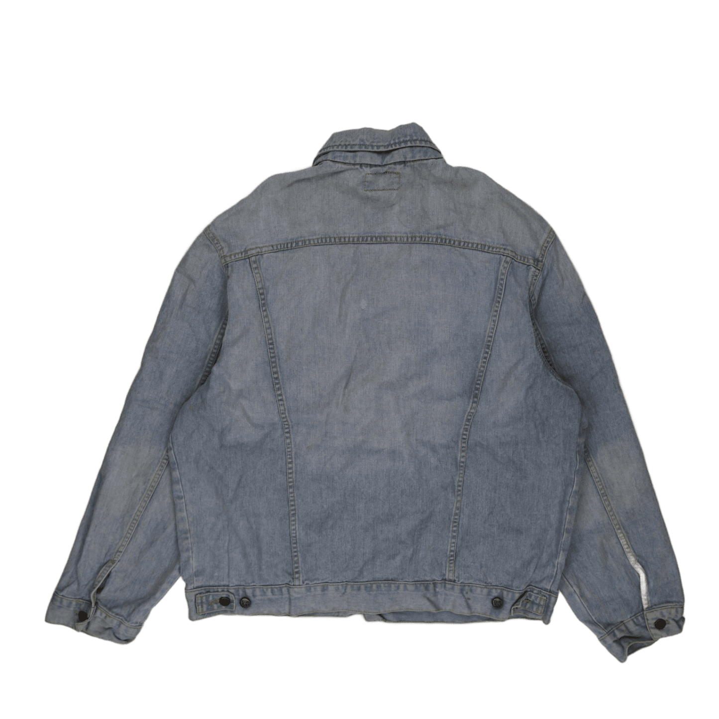 Lee Vintage Light Blue Denim Jacket XL Cotton Unisex Collared