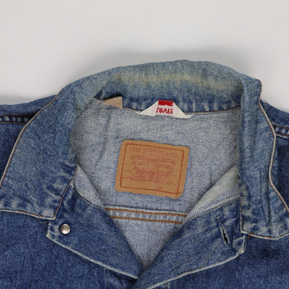 Levi's Vintage Blue Denim Trucker Jacket 70503 X Large Cotton