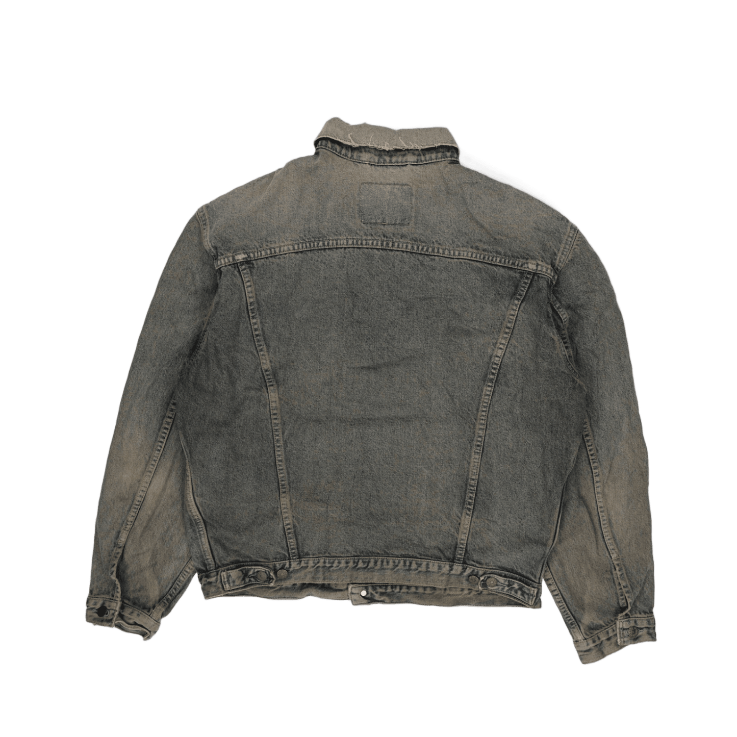 Levi's Vintage Washed Blue Denim Trucker Jacket Large Cotton
