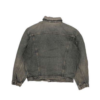 Levi's Vintage Washed Blue Denim Trucker Jacket Large Cotton