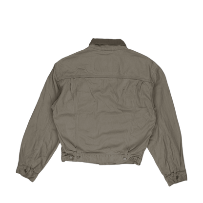 Levi's Khaki Denim Trucker Jacket Small Vintage Cotton