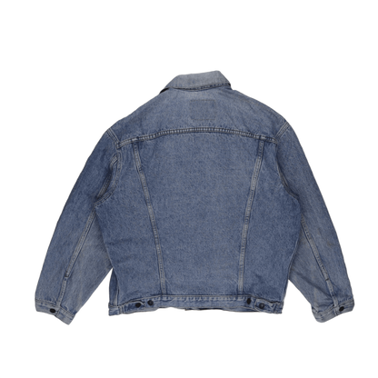 Levi's Vintage Stonewash Blue Denim Trucker Jacket XL Cotton Collared