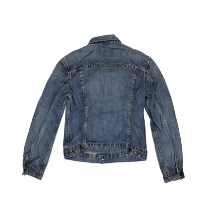 Levi's Vintage Medium Blue Denim Trucker Jacket Women's Medium Cotton