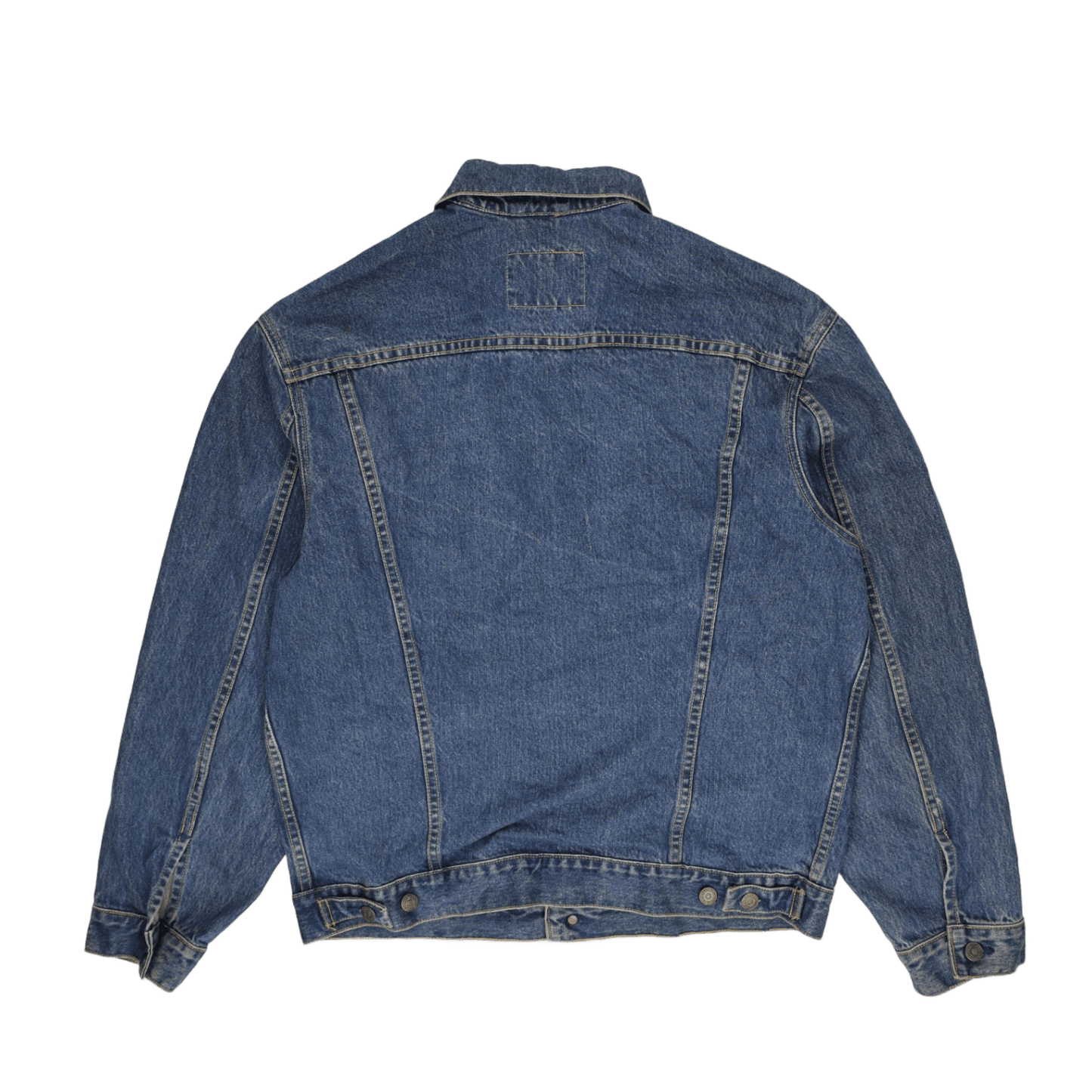 Levi's Vintage Blue Denim Trucker Jacket Large Cotton 1990s