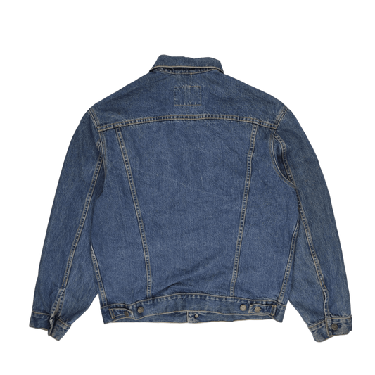 Levi's Vintage Blue Denim Trucker Jacket Large Cotton 1990s