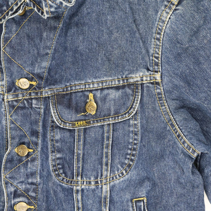 Lee Men's Classic Blue Denim Jacket Medium Cotton Vintage
