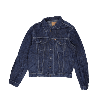 Levi's Vintage 70500 04 Indigo Blue Denim Trucker Jacket Medium Cotton