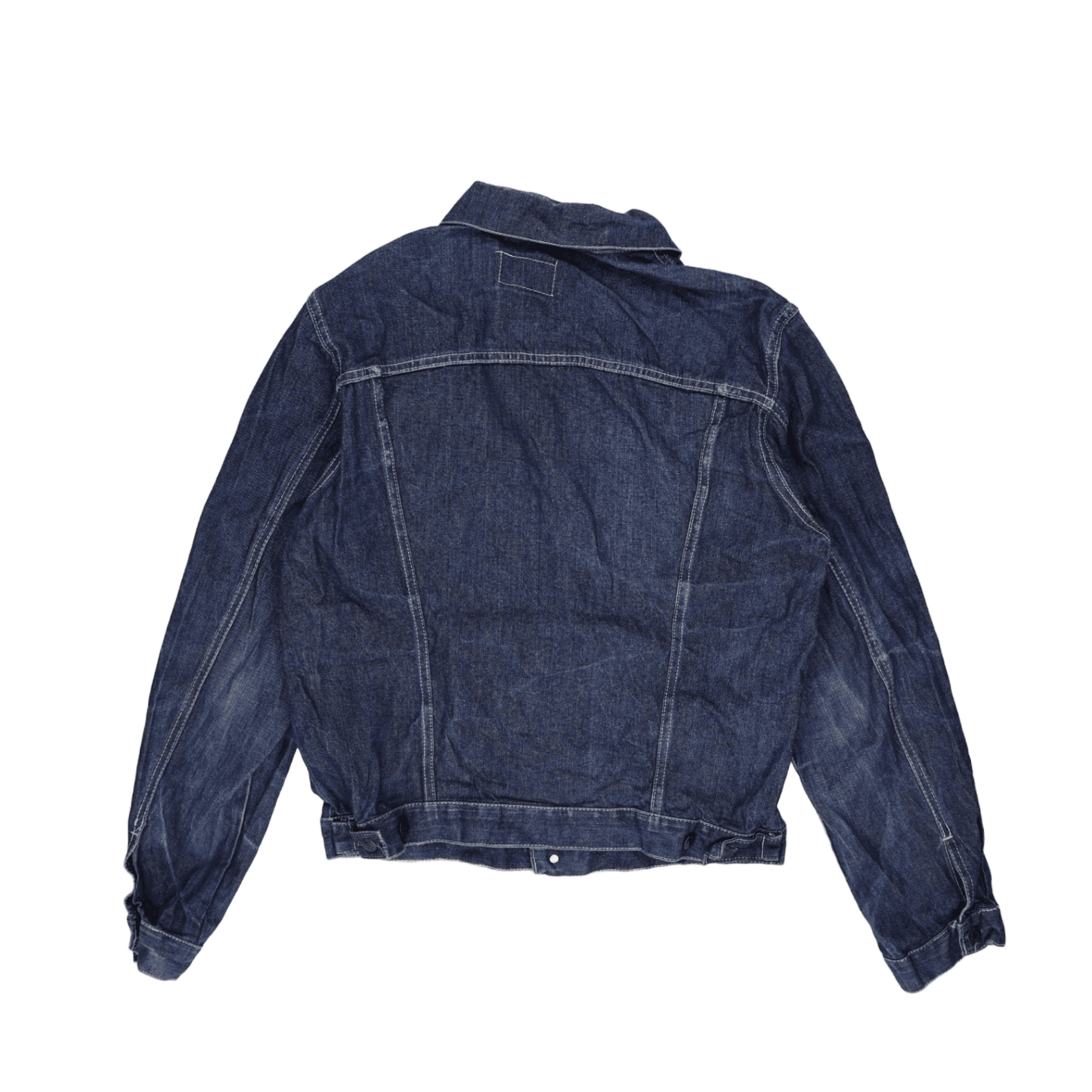 Levi's Vintage 70500 04 Indigo Blue Denim Trucker Jacket Medium Cotton