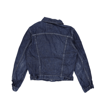 Levi's Vintage 70500 04 Indigo Blue Denim Trucker Jacket Medium Cotton