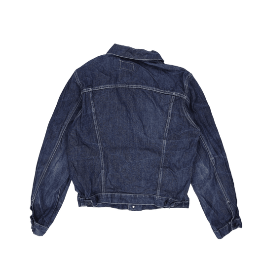 Levi's Vintage 70500 04 Indigo Blue Denim Trucker Jacket Medium Cotton