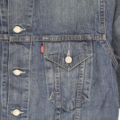 Levi's Vintage 72530 Denim Jacket Blue XL 100% Cotton Collared