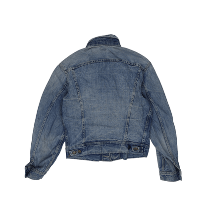 Lee Riders Vintage Blue Denim Jacket Medium 100 Percent Cotton Collared