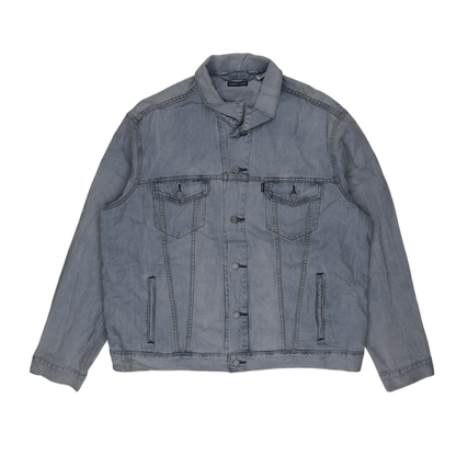 Levi's x Ramble James Light Blue Denim Jacket Large Cotton Vintage Collared