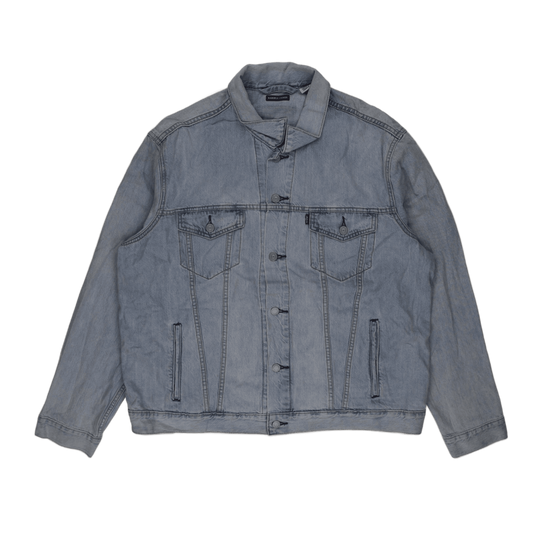 Levi's x Ramble James Light Blue Denim Jacket Large Cotton Vintage Collared