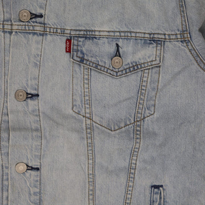 Levi's x Ramble James Light Blue Denim Jacket Large Cotton Vintage Collared