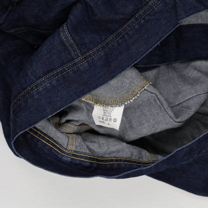 Lee Vintage Denim Jacket Dark Blue XL 100 Percent Cotton Collared