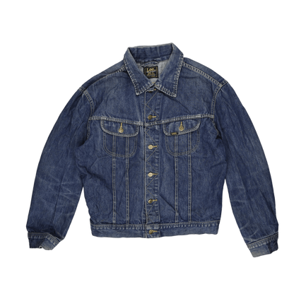 Lee Vintage Denim Jacket Blue XL Cotton Denim Collared