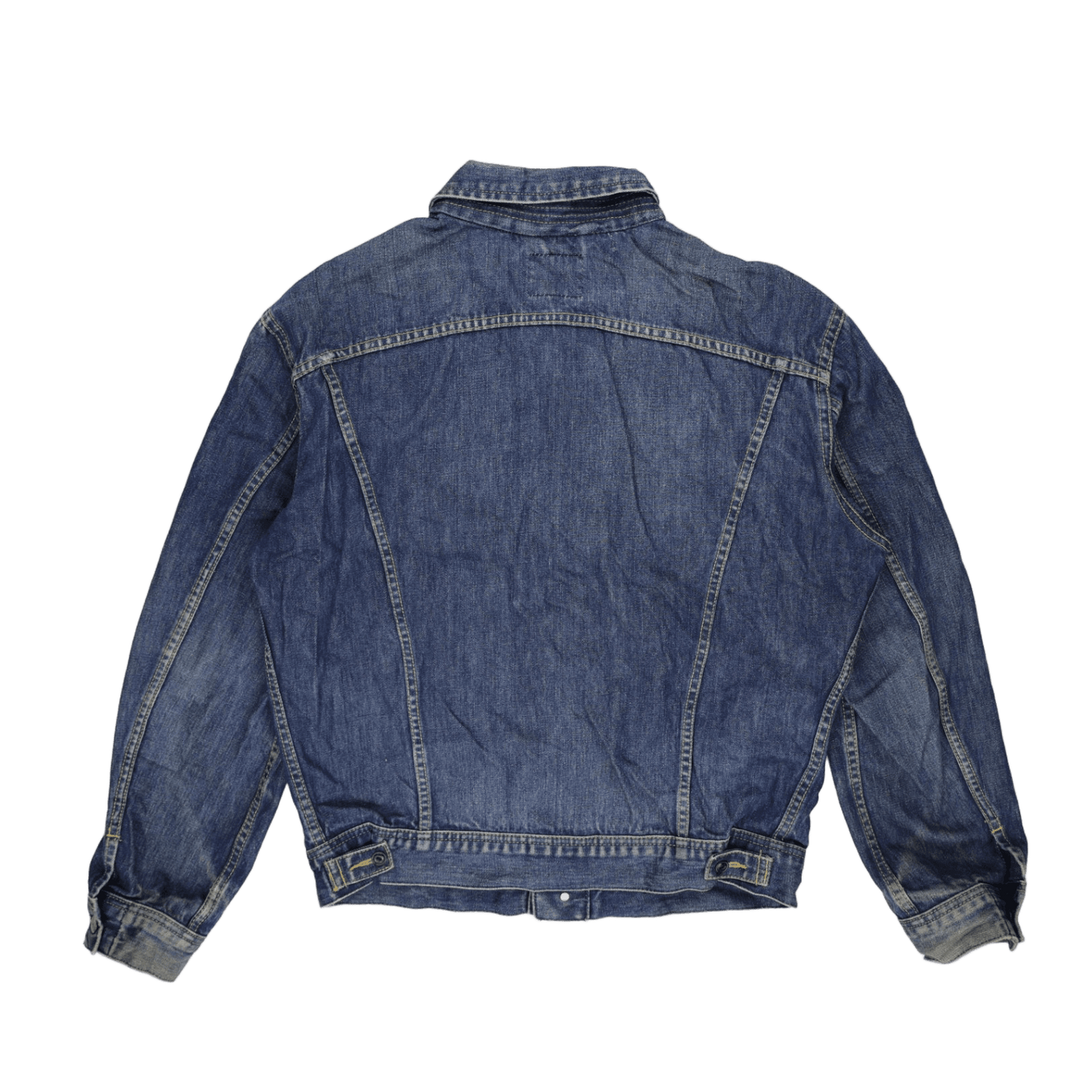 Lee Vintage Denim Jacket Blue XL Cotton Denim Collared