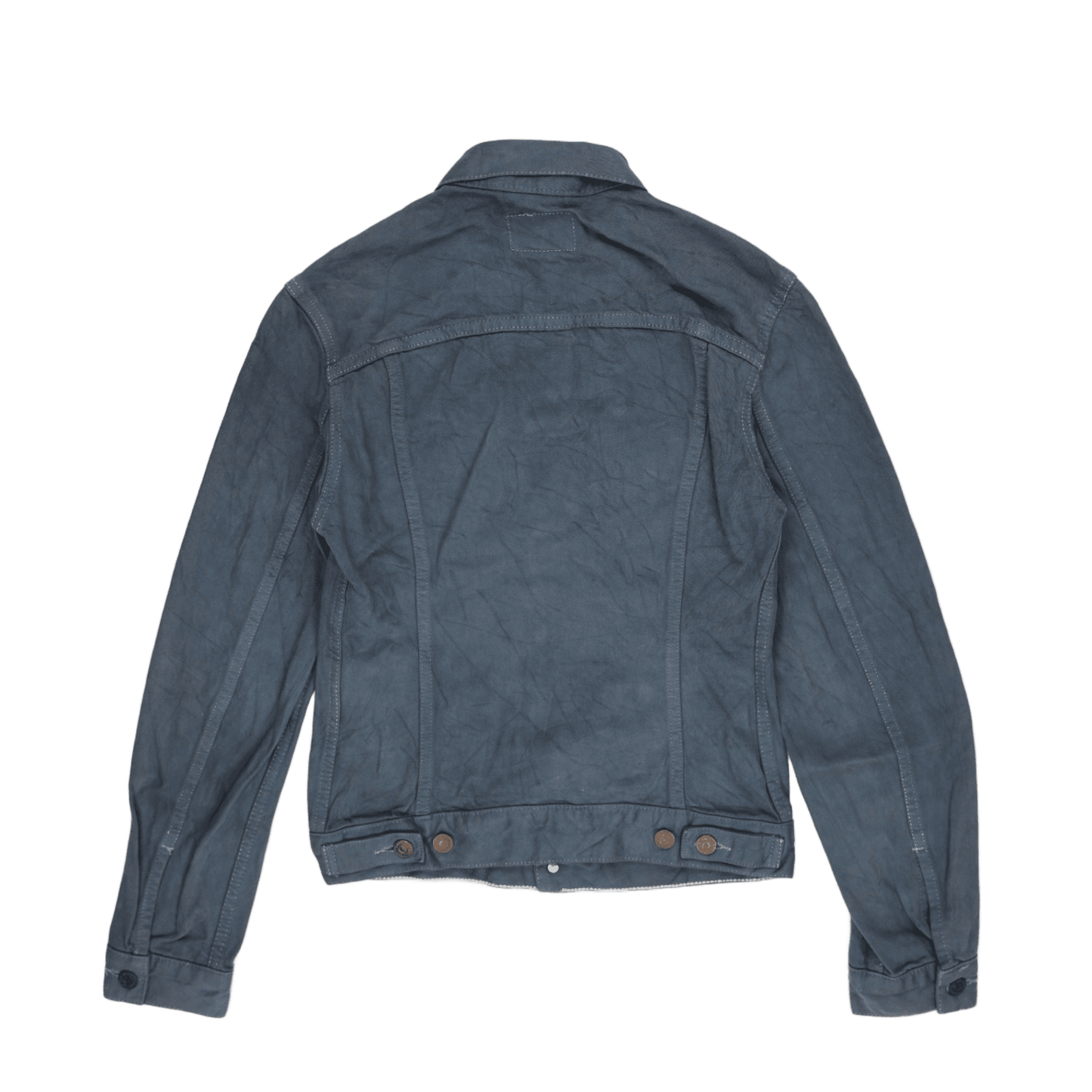 Levi's Vintage Blue Cotton Trucker Jacket Small